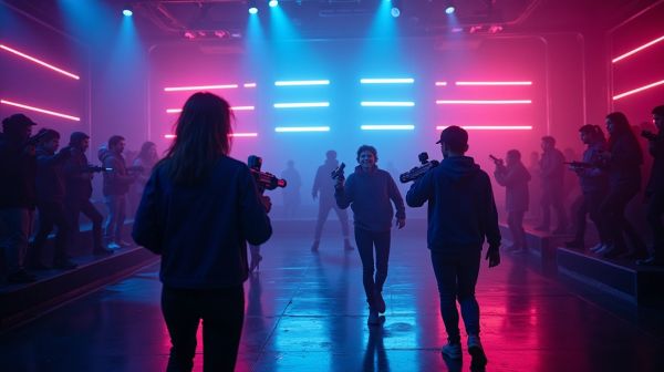 Plonger dans l'univers du laser game à Paris